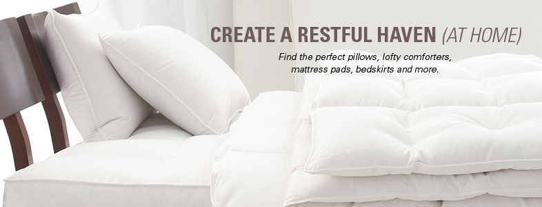 Garnet Hill Bedding Basics. Find the Perfect Pillows, Comforters, Mattress Pads, Bedskirts and More.