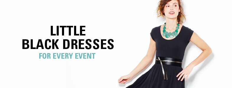 Garnet Hill Little Black Dresses. Little Black Dresses for Every Event.