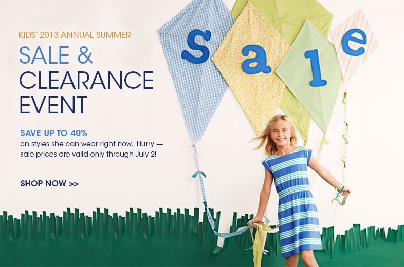Garnet Hill Kids' Sale and Clearance.