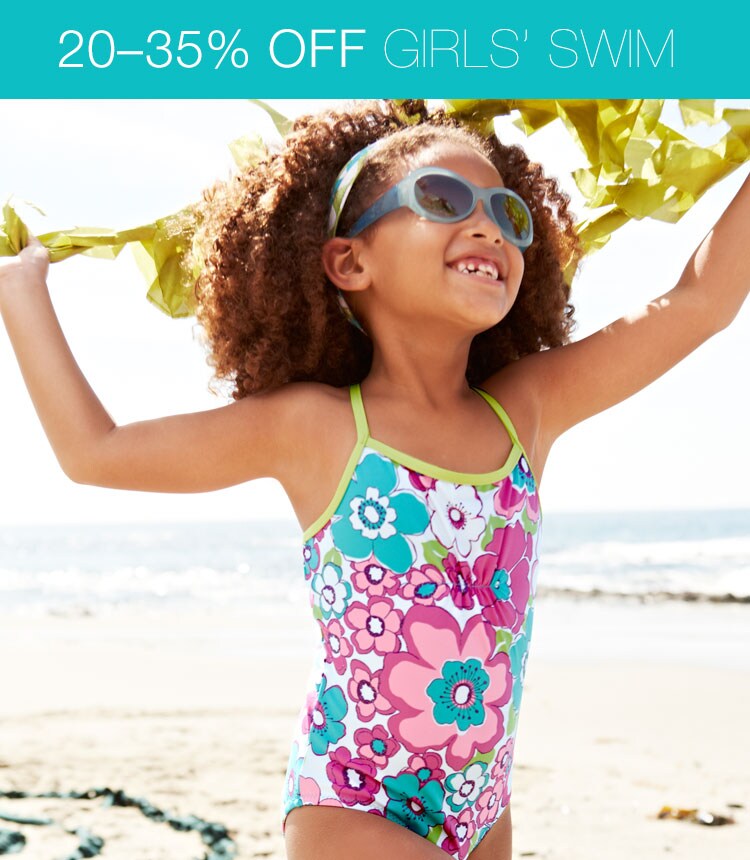 Garnet Hill Kids' Bedding and Girls' Clothing Catalog. Save 20-35% on Girls' Swimwear.