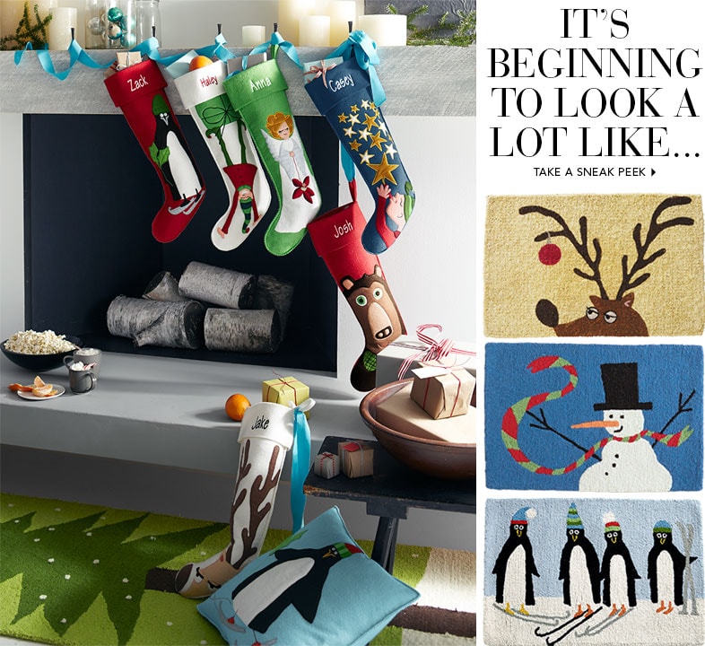 Garnet Hill Home Decor and Rugs. It's Beginning to Look Like Christmas. Take a Sneak Peek at our Holiday Home Decor Preview.