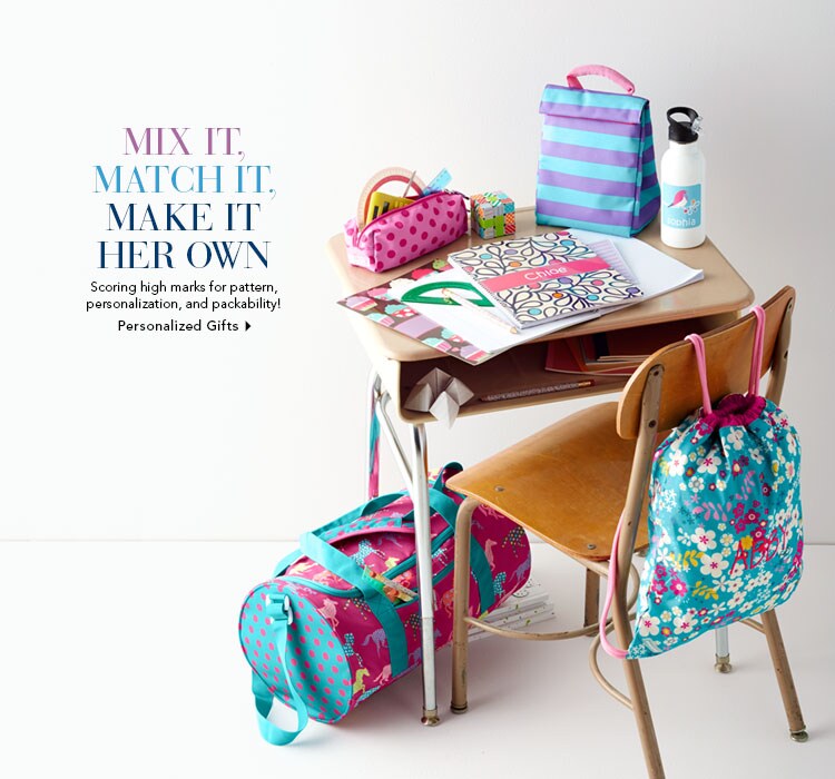 Garnet Hill Kids' Bedding and Girls' Clothing Catalog. Shop Kids' Personalized Gifts.