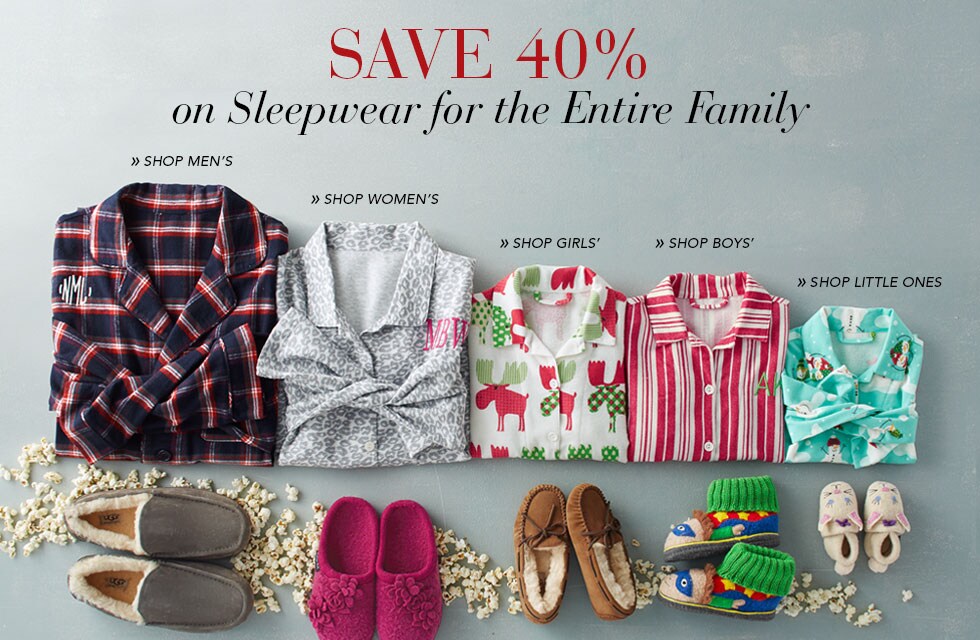 Garnet Hill Bedding and Women's Clothing Catalog. Save 40% on Sleepwear for Everyone