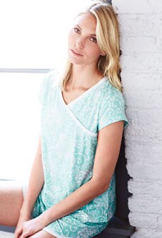 Garnet Hill Bedding and Women's Clothing Catalog. Shorty Pajamas. Shop Women's Sleepwear.