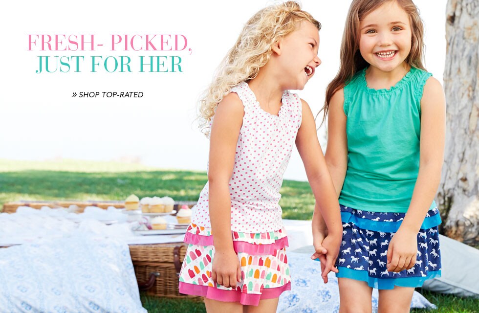 Garnet Hill Kids' Bedding and Girls' Clothing Catalog. Fresh-Picked Summer Girls' Clothing. Shop Top-Rated Girls' Clothing.