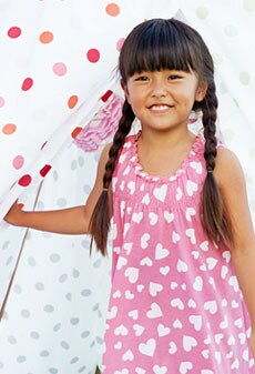 Garnet Hill Kids' Bedding and Girls' Clothing Catalog. Shop Girls' Sleepwear.