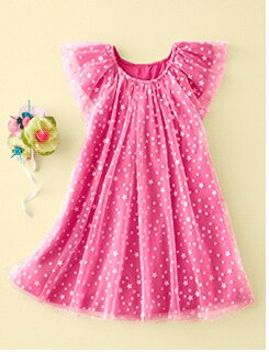Garnet Hill Kids' Bedding and Girls' Clothing Catalog. 8 Weeks of Summer Adventure. Week 3: The Party Starts Here. Picture-Perfect Girls' Party Dresses and Special Occasion Dresses for Summer and Spring Events.