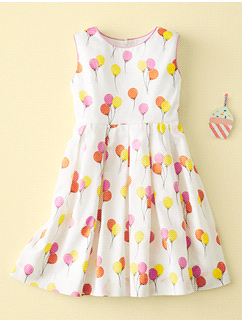 Garnet Hill Kids' Bedding and Girls' Clothing Catalog. 8 Weeks of Summer Adventure. Week 3: The Party Starts Here. Picture-Perfect Girls' Party Dresses and Special Occasion Dresses for Summer and Spring Events.