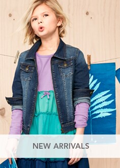 Garnet Hill Kids' Bedding and Girls' Clothing Catalog. New Arrivals in Girls' Clothing.
