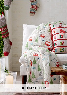 Garnet Hill Women's Clothing and Bedding Catalog. Holiday Decor.