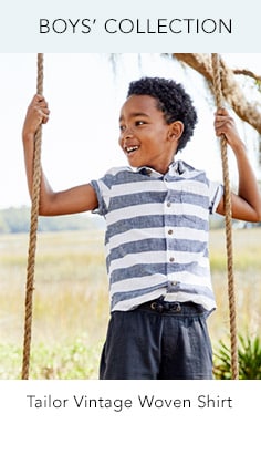 Boys' Clothing. Tailor Vintage Woven Shirt.