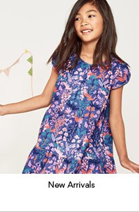 Kids' New Arrivals. Girls' Everyday Organic Cotton Sundress.