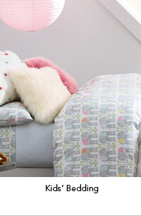 Kids' Bedding. Elephants Percale Sheets.