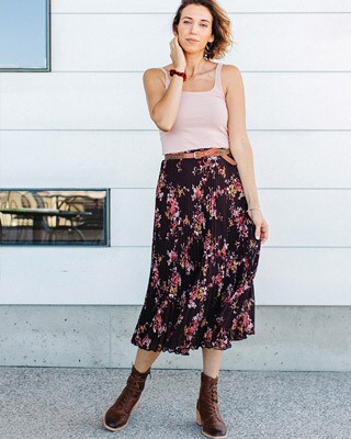 short black stretchy skirt