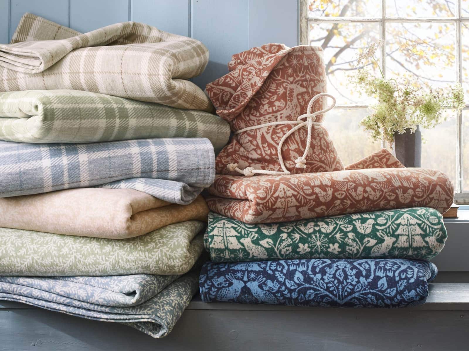 An assortment of fall-colored doormats. Shop Doormats. 
