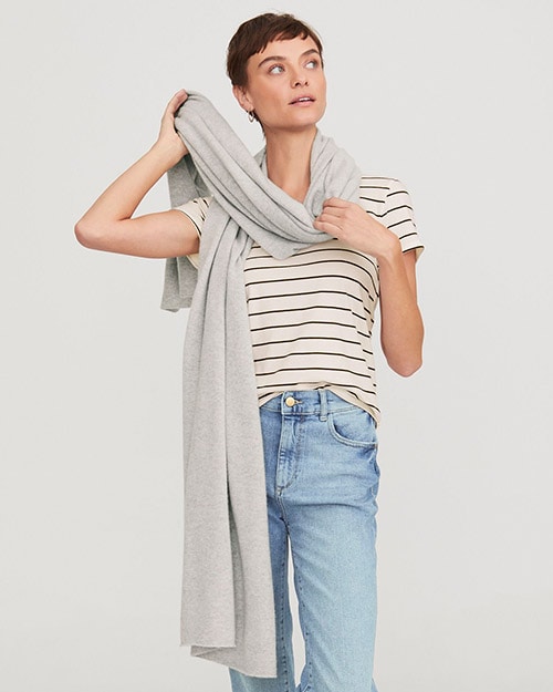 Garnet hill hotsell cashmere wrap
