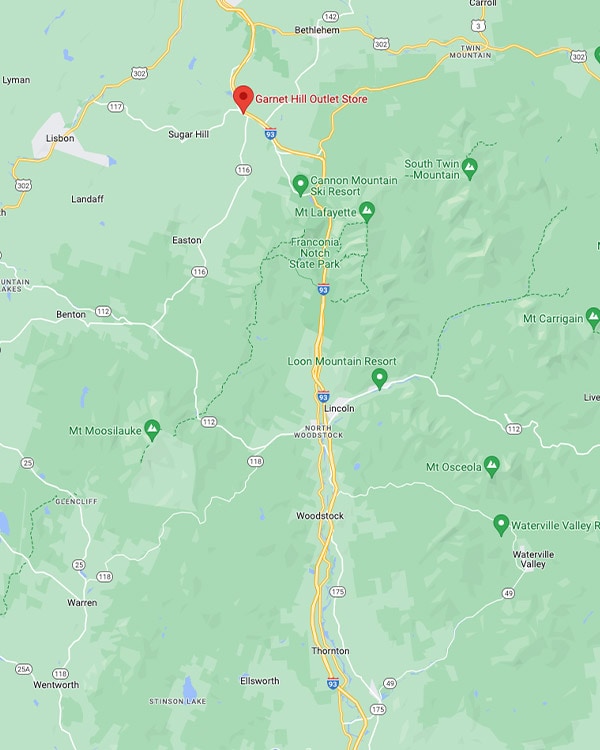 Hill Outlet Store in Franconia, NH